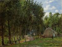 Pissarro, Camille - The House in the Forest